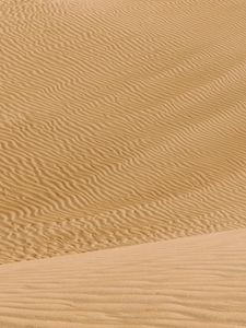 Preview wallpaper desert, dunes, sand, wavy