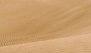 Preview wallpaper desert, dunes, sand, wavy