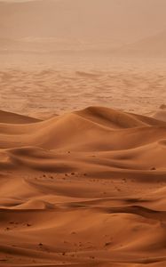 Preview wallpaper desert, dunes, sand, sandstorm