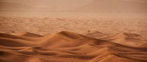 Preview wallpaper desert, dunes, sand, sandstorm