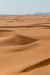 Preview wallpaper desert, dunes, sand, landscape