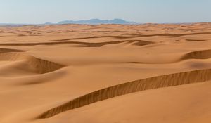 Preview wallpaper desert, dunes, sand, landscape