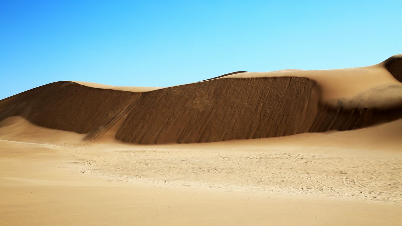 Wallpaper desert, dunes, sand, nature