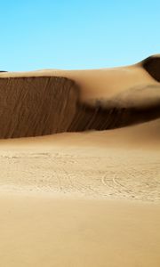 Preview wallpaper desert, dunes, sand, nature