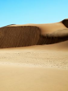 Preview wallpaper desert, dunes, sand, nature