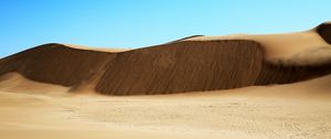 Preview wallpaper desert, dunes, sand, nature