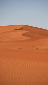 Preview wallpaper desert, hill, sand, dunes