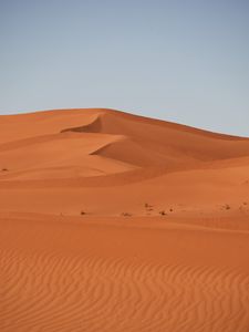 Preview wallpaper desert, hill, sand, dunes