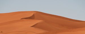 Preview wallpaper desert, hill, sand, dunes