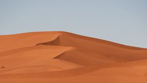 Preview wallpaper desert, hill, sand, dunes