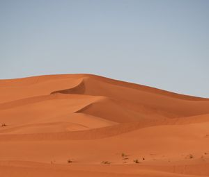 Preview wallpaper desert, hill, sand, dunes