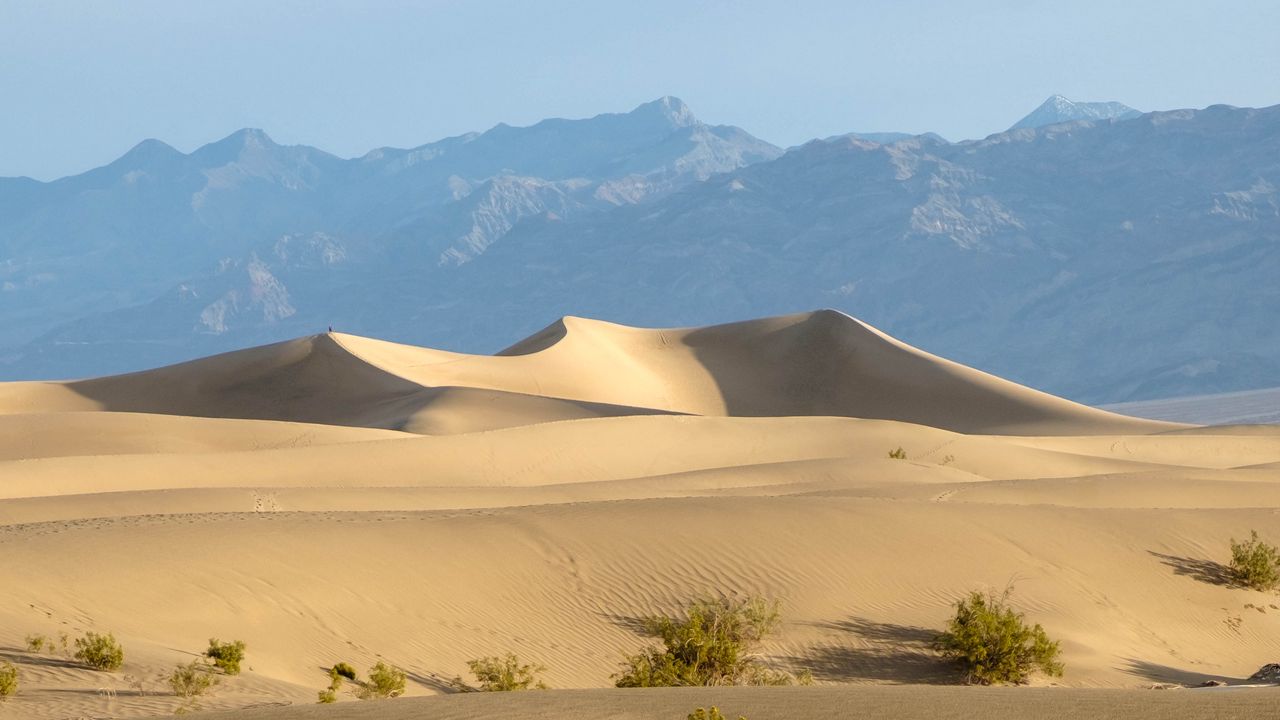 Wallpaper desert, hills, sand, nature