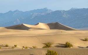 Preview wallpaper desert, hills, sand, nature