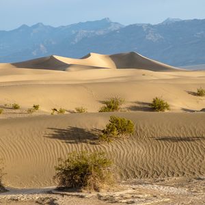Preview wallpaper desert, hills, sand, nature