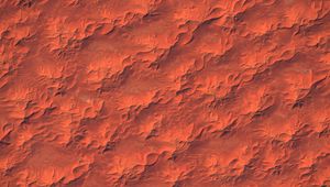 Preview wallpaper desert, landform, brown, view from space