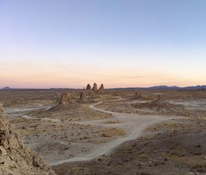 Preview wallpaper desert, rocks, landform, landscape