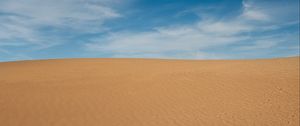 Preview wallpaper desert, sand, dry, landscape, nature