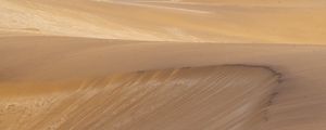 Preview wallpaper desert, sand, dunes, hill, nature