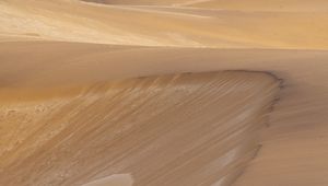 Preview wallpaper desert, sand, dunes, hill, nature