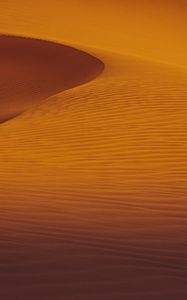 Preview wallpaper desert, sand, dunes, hill