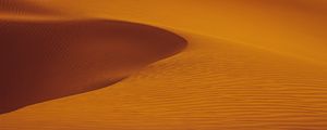 Preview wallpaper desert, sand, dunes, hill