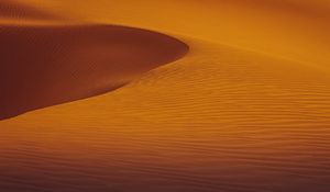 Preview wallpaper desert, sand, dunes, hill