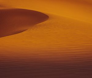 Preview wallpaper desert, sand, dunes, hill