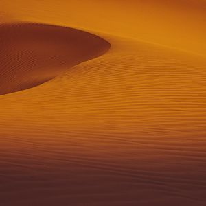 Preview wallpaper desert, sand, dunes, hill