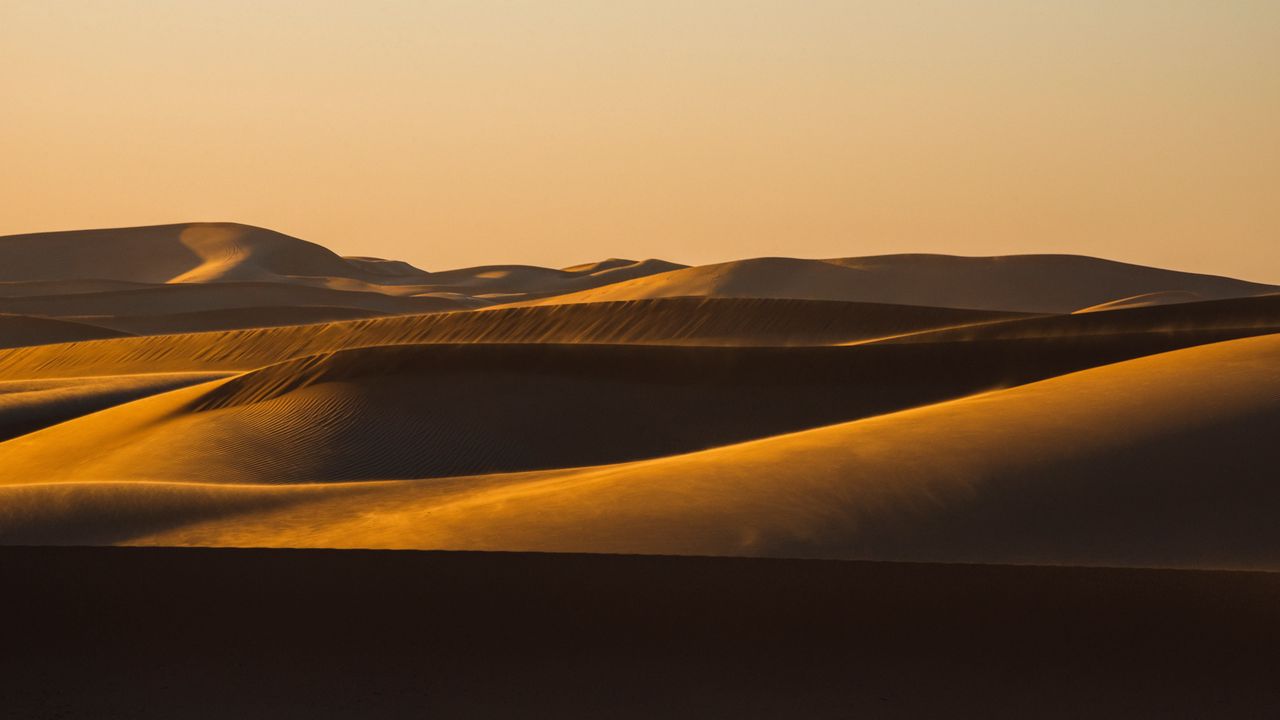 Wallpaper desert, sand, dunes