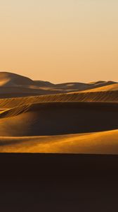 Preview wallpaper desert, sand, dunes