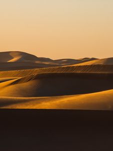 Preview wallpaper desert, sand, dunes