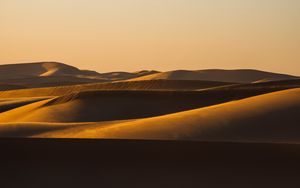 Preview wallpaper desert, sand, dunes