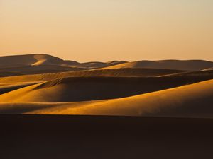 Preview wallpaper desert, sand, dunes