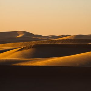 Preview wallpaper desert, sand, dunes