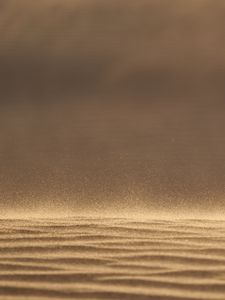 Preview wallpaper desert, sand, dust