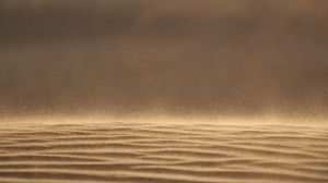 Preview wallpaper desert, sand, dust