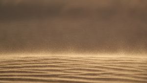 Preview wallpaper desert, sand, dust