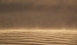 Preview wallpaper desert, sand, dust