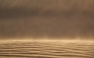 Preview wallpaper desert, sand, dust