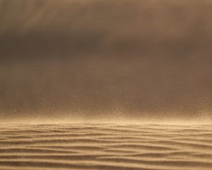Preview wallpaper desert, sand, dust