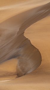 Preview wallpaper desert, sand, hill, slope, dunes