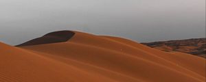 Preview wallpaper desert, sand, hills, landscape, nature