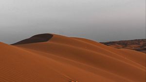 Preview wallpaper desert, sand, hills, landscape, nature