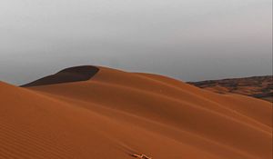 Preview wallpaper desert, sand, hills, landscape, nature