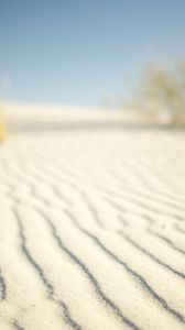 Preview wallpaper desert, sand, lines, makro