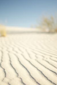 Preview wallpaper desert, sand, lines, makro