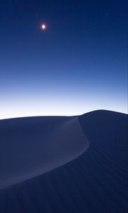 Preview wallpaper desert, sand, night