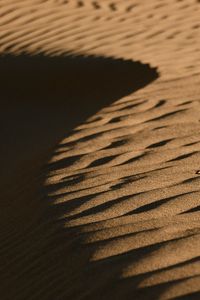 Preview wallpaper desert, sand, relief, brown