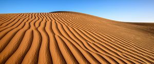 Preview wallpaper desert, sand, relief, shadows