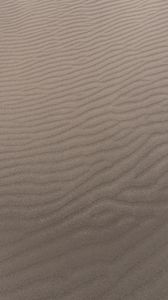 Preview wallpaper desert, sand, stripes, waves, texture